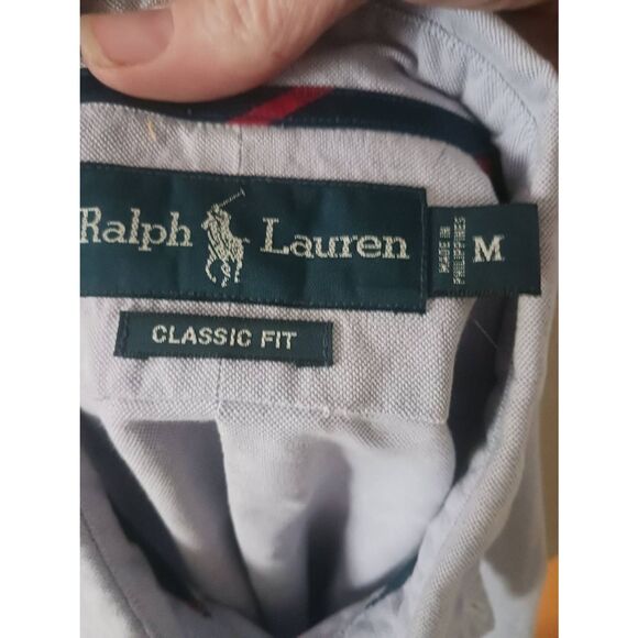 Ralph lauren men's button down medium blue - Picture 4 of 4